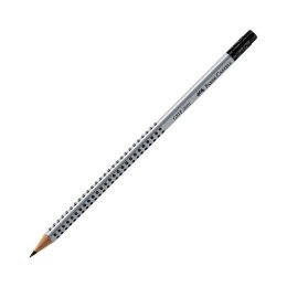 PENCIL WITH ERASER WITH GRIP 12 PIECES FABER CASTEL 2001 117201 FABER-CASTELL