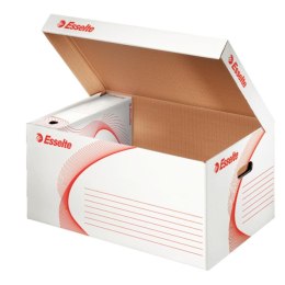 ARCHIVE BOX WITH TOP OPENING, WHITE ESSELTE 128900 ESSELTE