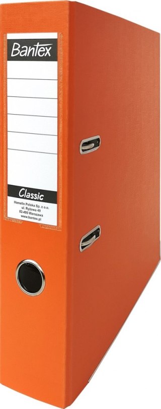 LEVER BIN A4, BIND 7.5 CM, ORANGE, BANTES CLASSIC BUDGET HAMELIN