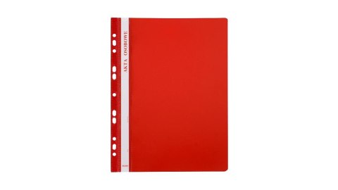 SUSPENSION FILE FOR PERSONAL FILES A4 PVC RED PACK. 10 BIURFOL ST-23-01 BIURFOL