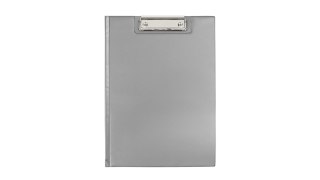 FOLDERS A4 CLIPBOARD PVC GRAY BIURFOL KH-04-09 BIURFOL