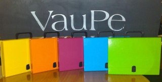 FOLDERS WITH A HANDLE A4 CLASSIC ORANGE VAU-PE 304/16 VAU-PE