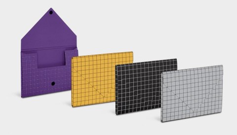 A4 FOLD WITH VELCRO ENVELOPE 2 VIOLET VAU-PE 316/04 VAU-PE