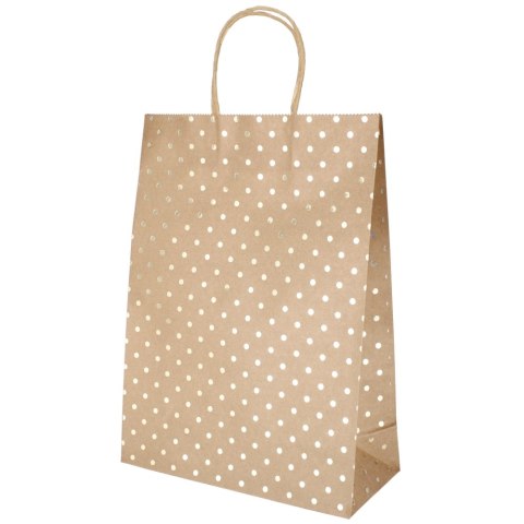 DECORATIVE BAG 24X33 CM KRAFT GOLD PACK OF 5 PCS ARGO 257001 ARG ARGO