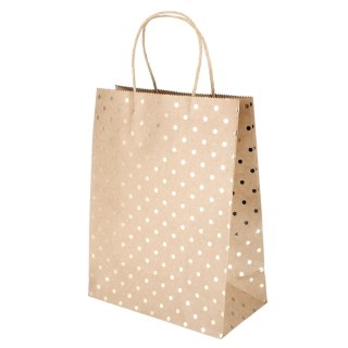 DECORATIVE BAG 20X25 CM KRAFT GOLD PACK OF 5 PCS ARGO 257003 ARG ARGO