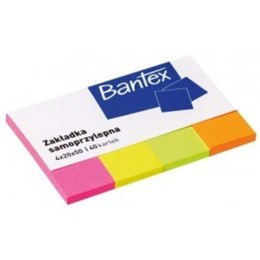 SELF-ADHESIVE TAB 20X50MM IN THE COVER, 4 COLORS OF 40 HAMELIN SHEETS