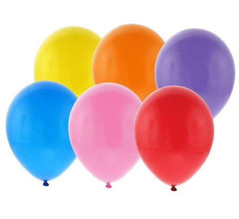 BALLOON DEKOR MIX KOL PASTEL 6 PBH OP6SZT GODAN