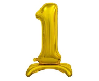 B&C FOIL BALLOON STANDING 1, GOLD, 74 CM BC-ASZ1 GODAN