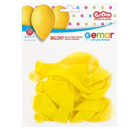 PREMIUM BALLOON 10" ZOL MIX GO 10PCS GODAN