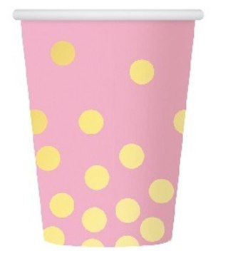 PAPER MUG 270 ML POTA PINK GODAN GODAN