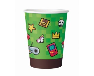 GAME ON PAPER CUPS - 6 PCS. GODAN