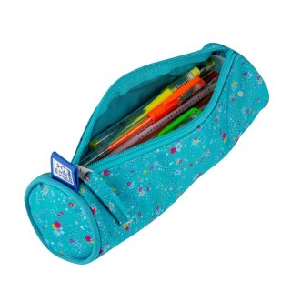 OXFORD FLORAL TURQUOISE HAMELIN TUBE PENCASE