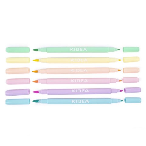 PENS 2STR 6KOL PASTEL KIDEA DERF CASE DERFORM