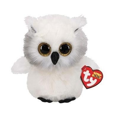 PLUSH TOY 15 CM OWL AUSTIN WHITE METEOR TY36305 METEOR