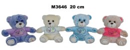 BOW 20CM PLUSH TOY SITTING IN SA SUN-DAY SWEATER