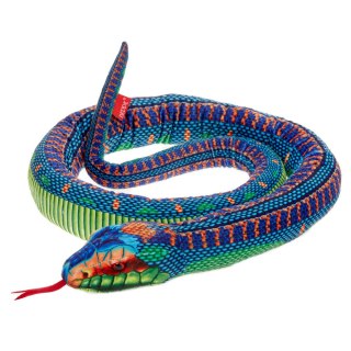 PLUSH TOY SNAKE 180CM BLUE BS FOL OFFICE-SET 13935 BS OFFICE-SET PLUSH