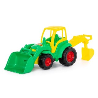 TRACTOR WITH ACCESSORIES 48 CM MASTER WADER POLESIE 0513 POLESIE