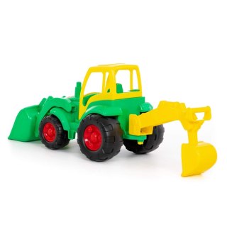 TRACTOR WITH ACCESSORIES 48 CM MASTER WADER POLESIE 0513 POLESIE