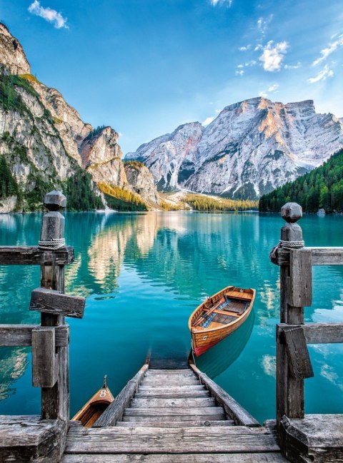 PUZZLE 500 PIECES BRAIES LAKE CLEMENTONI 35039 CLEMENTONI