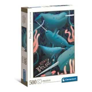 PUZZLE 500 PIECES NARWAHL CLEMENTONI 35099 CLEMENTONI