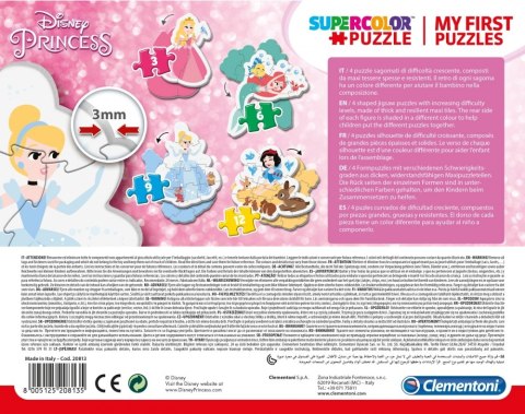 PUZZLE MY FIRST 44 PIECES PRINCESS CLEMENTONI 20812 CLEMENTONI