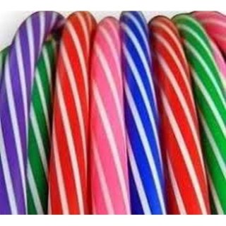 HULA HOP DIA.60 CM STRIPES MIX COLOR CZAKO 9463 CZAKO