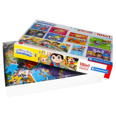 PUZZLE 10IN1 DC SUPER FRIENDS CLEMENTONI 20272 CLEMENTONI