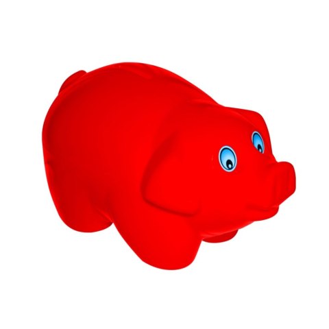 MONEY BANK 18 CM COLORED PIG PLASTIC POLAND 025036 CZAKO