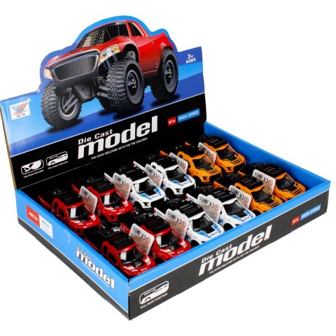 13 CM MEGA CREATIVE 498671 METAL OFF-ROAD CAR