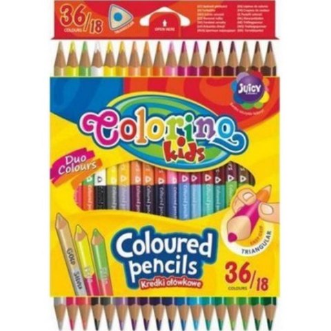 PENCILS 36 COLORS TRIANGULAR COLORINO PATIO 68512