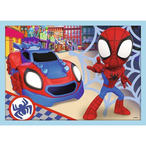 PUZZLE 4IN1 TEAM SPIDEY TREFL 34611 TR