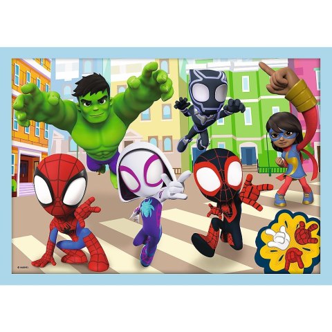 PUZZLE 4IN1 TEAM SPIDEY TREFL 34611 TR