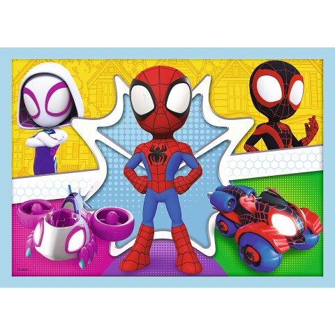 PUZZLE 4IN1 TEAM SPIDEY TREFL 34611 TR