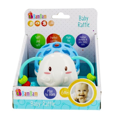 SOFT RATTLE ELEPHANT BAM BAM 429288 BAM BAM