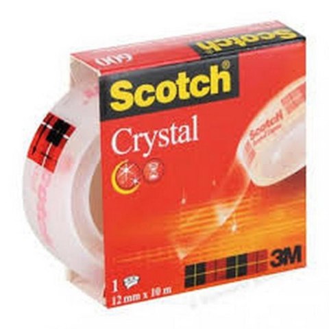 ADHESIVE TAPE 19MMX33MB CRISTAL CLEAR TAPE 3M SCOTCH 600 3M