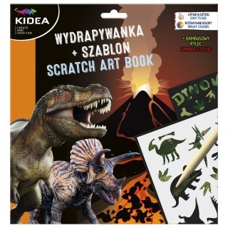 SCRATCH 245X260 DINOSAURS TEMPLATE DERF B/C DERFORM