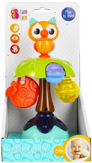 EDUCATIONAL OWL WITH A SUCTION CUP BAM BAM 475291 BAM BAM