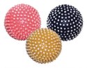 DOG TOY SQUEAKING BALL WITH SPIKES MIX 8CM AM 215 AM TOYS