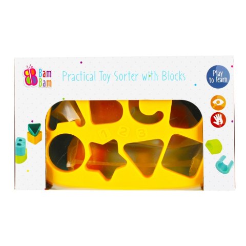 EDUCATIONAL TOY BAM BAM BLOCK SORTER 492806 BAM BAM