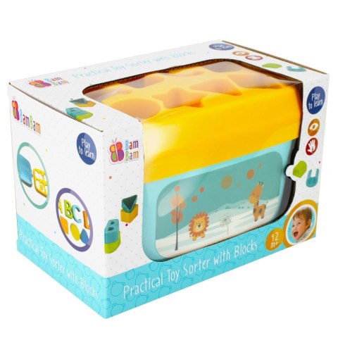 EDUCATIONAL TOY BAM BAM BLOCK SORTER 492806 BAM BAM