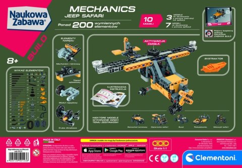 CREATIVE KIT MECHANICAL LAB JEEP CLEMENTONI 50123 CLEMENTONI