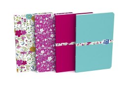 SMALL NOTEBOOK 9 X 14 CM, 30 SHEETS, LINE, FLORAL OXFORD HAMELIN
