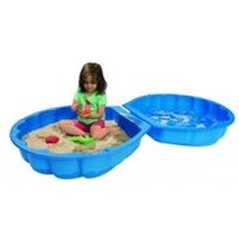 SANDBOX SHELL TWINS 77X82X20 3TOYSM 61059 3TOYMS