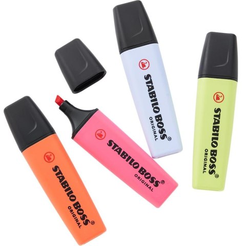 HIGHLIGHTER 4 COLORS BOSS STABILO 70/4-3 STABILO