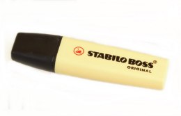 HIGHLIGHTER BOSS YELLOW PASTEL BOX OF 10 STABILO 70/144 STABILO