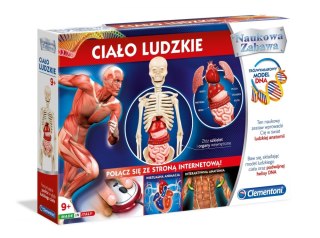 CRATIVE SET HUMAN BODY CLEMENTONI 60249 CLEMENTONI