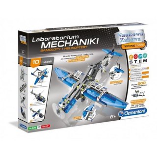 CREATIVE KIT MECHANICS LAB AIRPLANE AND HELICOPTER CLEMENTONI 60950 CLEMENTONI