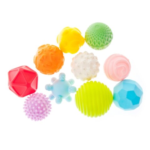 SET OF SENSORY BALLS 10 PCS. BAM BAM 466868 BAM BAM