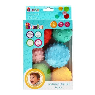 SET OF SENSORY BALLS 6 PCS. BAM BAM 471563 BAM BAM