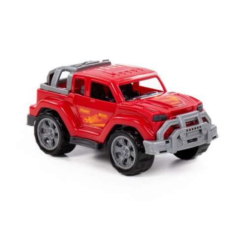 AUTO JEEP 21X11X10 CM LEGIONIST RED WADER POLESIE 84675 WADP POLESIE